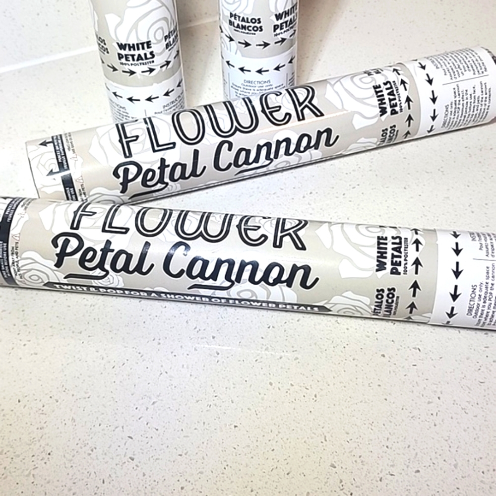 White Petal Flowers Cannon - Flower, Petals Celebration - Picture 3 of 7